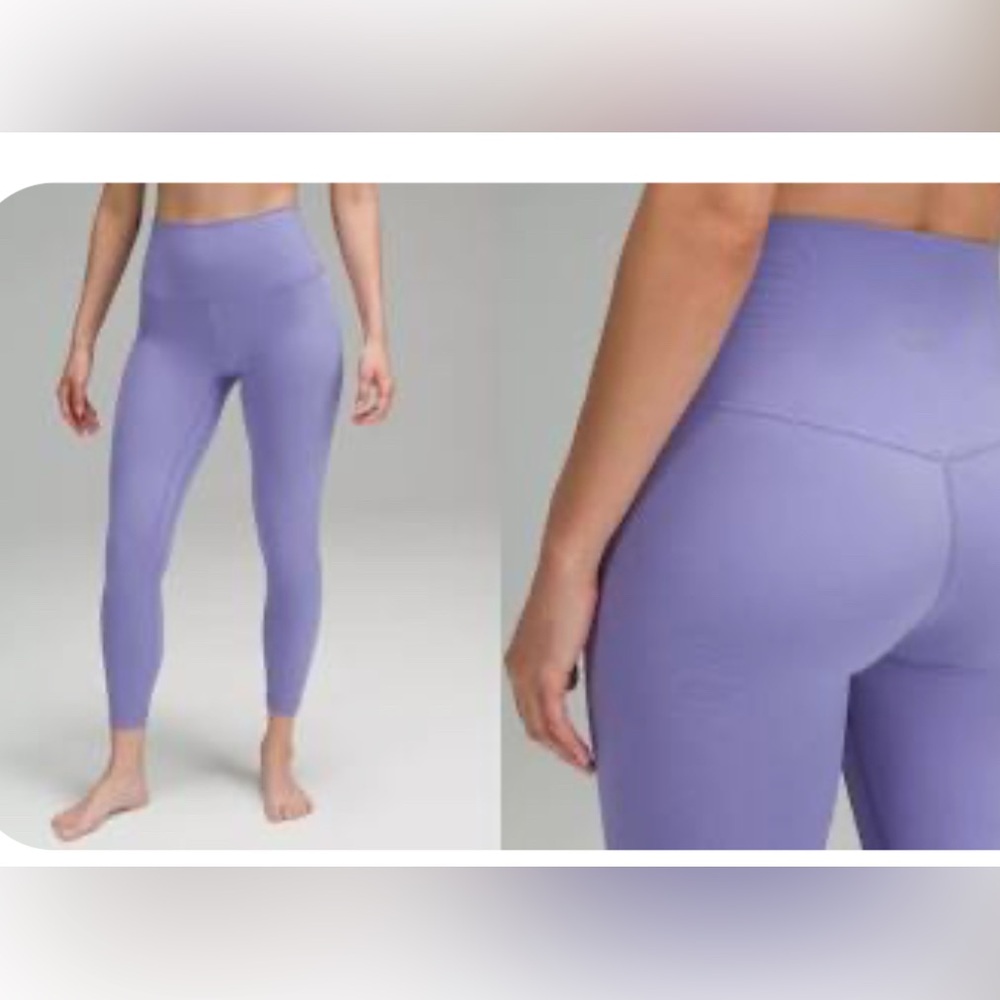 Lululemon Align Purple High-Waisted Leggings